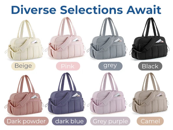 BAGSMART Travel Duffel Bag Gym Bag With Wet Pocket