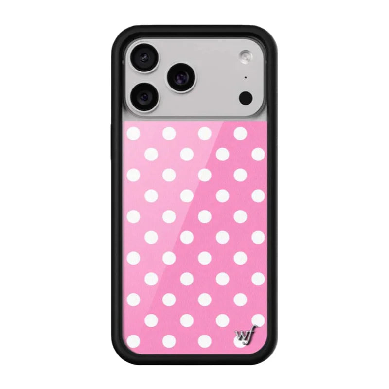 Wildflower 3D Cute Polka Dot iPhone Case Wave Point Cover