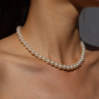 Pearl Choker Necklace For Women