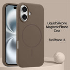 Liquid Silicone Magsafe Case For iPhone