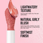 O.TWO.O Liquid Blush Face Blusher Moisturizing Long Lasting