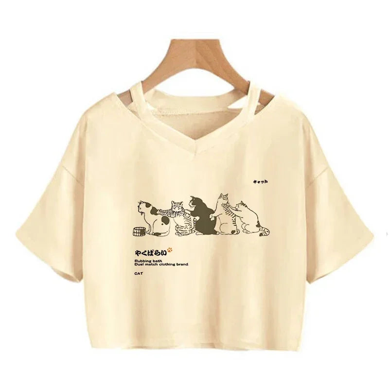 Ulzzang Aesthetic Crop Top
