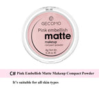 Makeup Matte Mist Velvet Compact Powder Waterproof