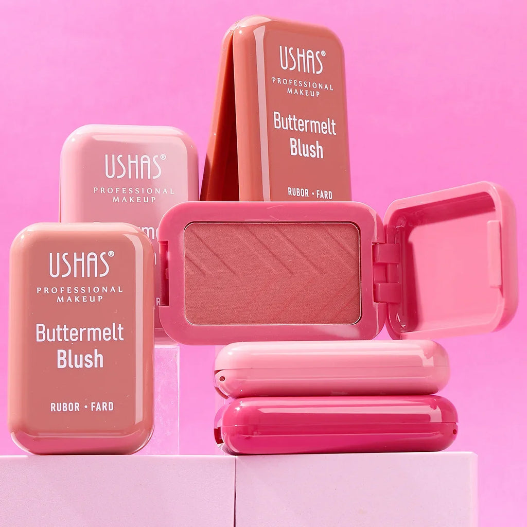 Blush Powder Easy To Apply Texture Light  Delicate Long-lasting