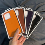 Leather With Magsafe Case For iPhone
