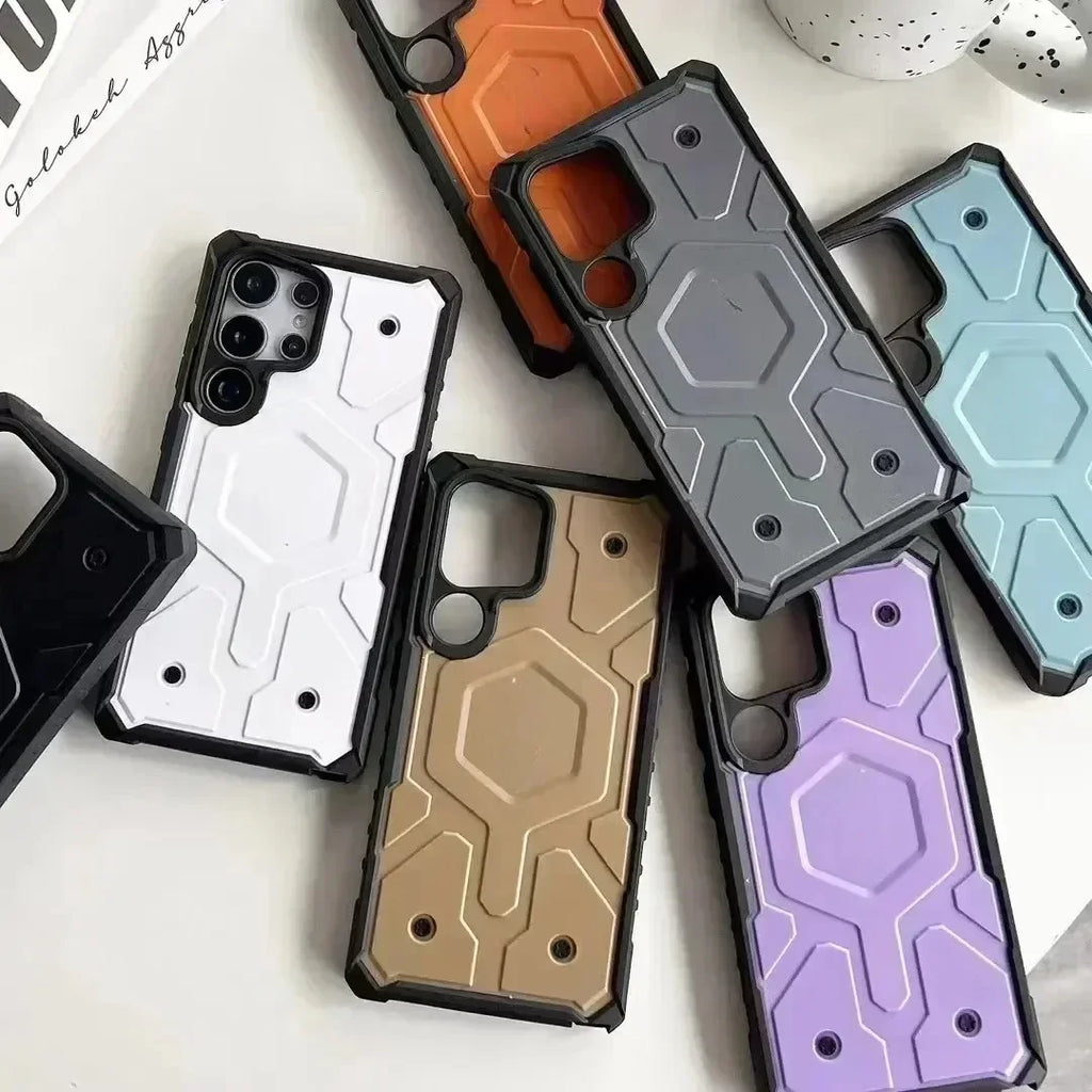 Shockproof Pathfinder Pro Macsafe Magnetic Case for Samsung S25 Series