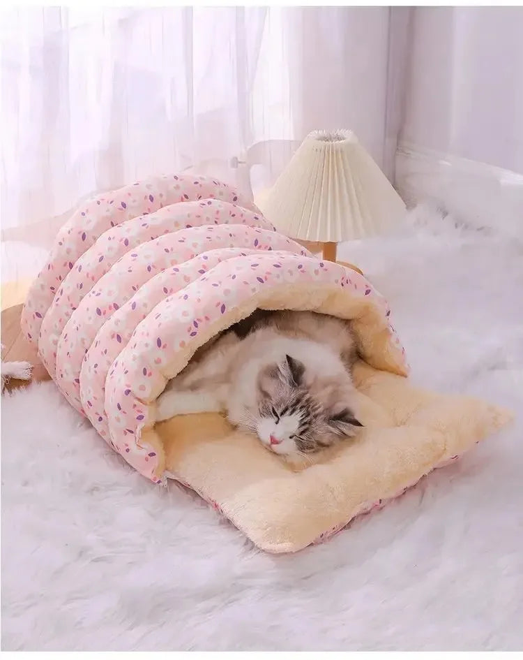 Cats Beds Warm Winter Pet Supplies Accessories Bed Products Goods Houses and Habitats Cushions Kitten Things Accessory Puppy Bed