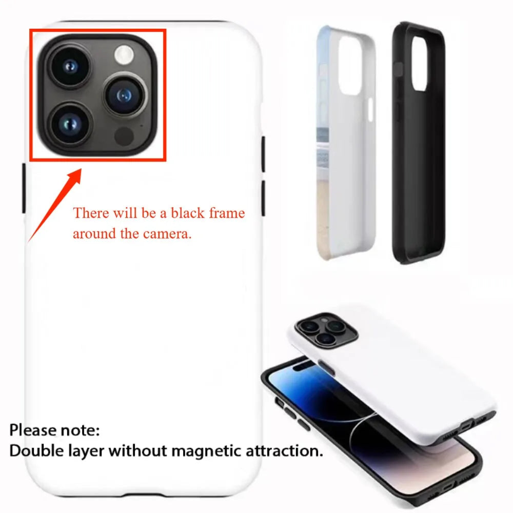 Aurora Borealis iPhone Case Luxury Double Layer Cover