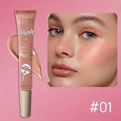 Beauty Liquid Blush Lasting Natural Liquid Contouring Face Blusher Waterproof Facial Blush Stick Soft Light Liquid Blush