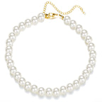White Pearl Chokers Necklace