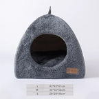 Triangle Cat Nest Closed Cat House Pet Nest Warm and Thickened