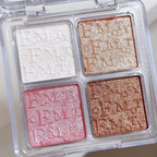 4 Color Face Highlighter Palette Illuminator