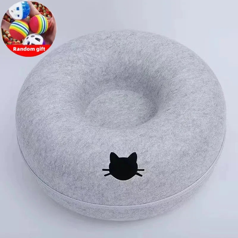 Cat Tunnel Bed for Indoor