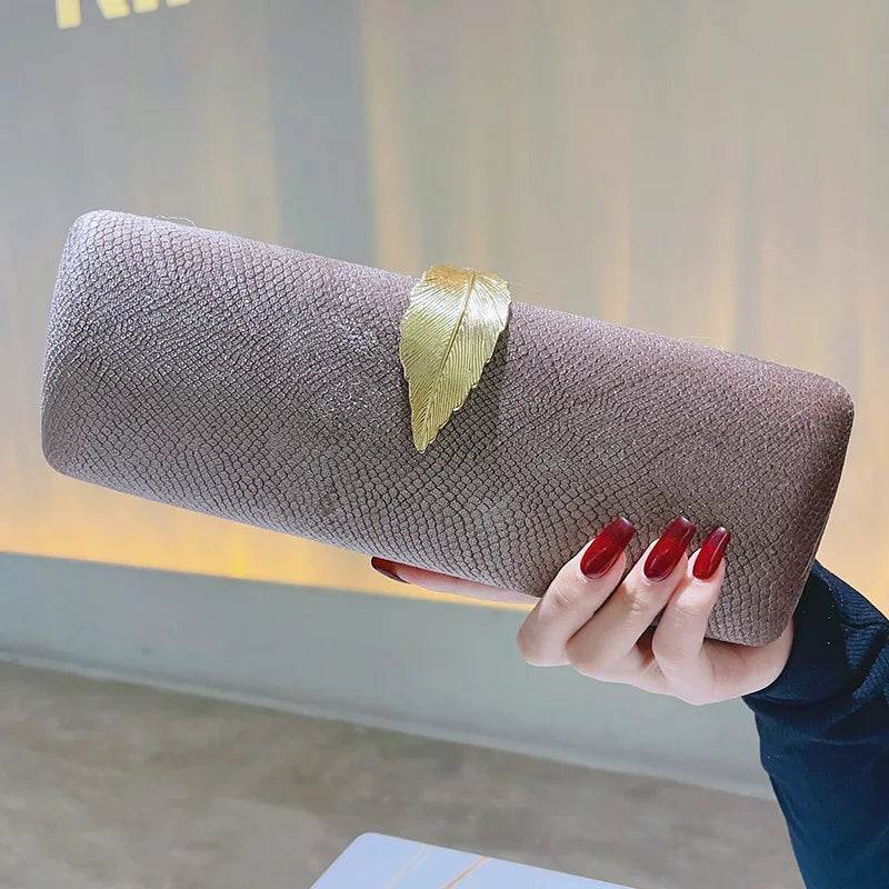 Women Clutch Purses Evening Handbags Unique Personality Formal Party Wedding Cocktail Prom Shoulder Bags with Chain - Imbasat