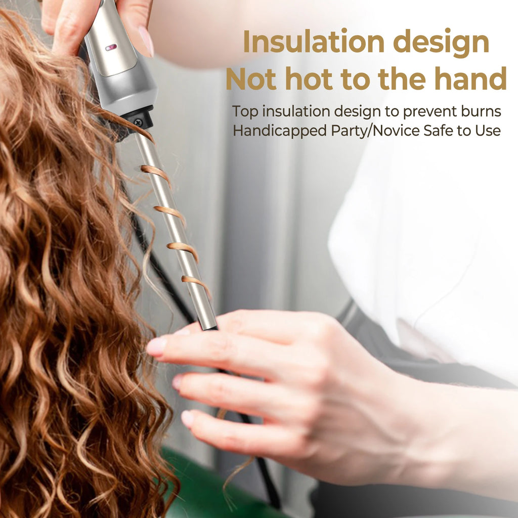 Hair Curling Iron 9mm Professional