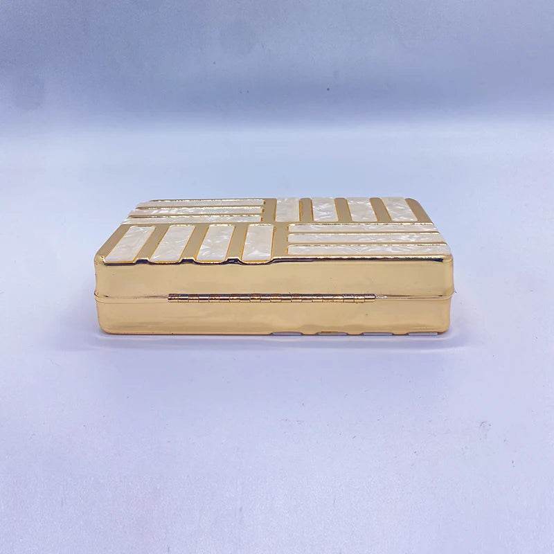 Handbags For Women Evening Dresses Bags Gold Clutch Party Purse Wedding Shoulder Crossbody Luxury Designer Bags High Quality New - Imbasat