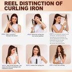RESUXI Air Comb Set Hair Straightening Brush Dryer Wrap Auto Curling Hair Dryer