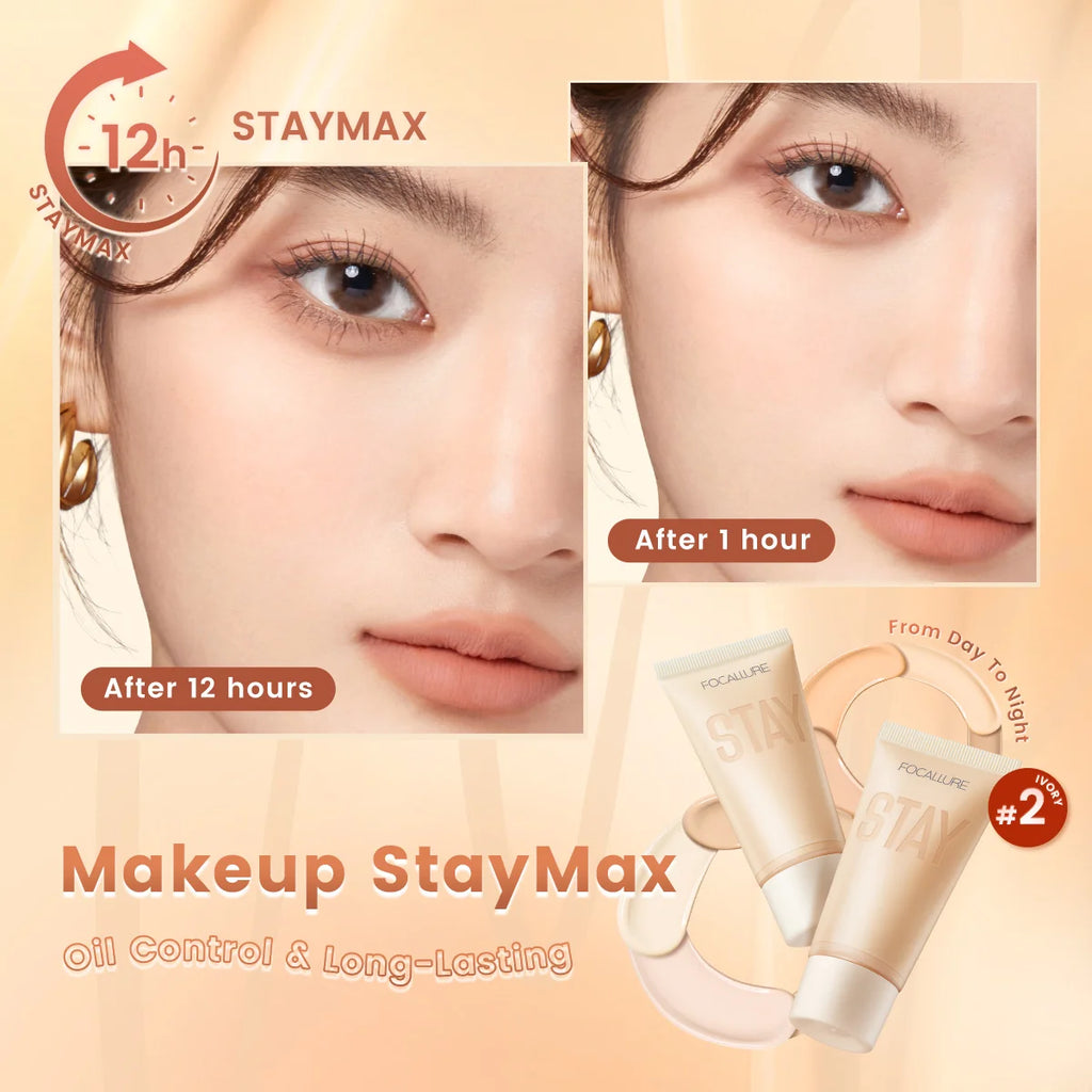 FOCALLURE Pore-Blurring Matte Foundation Cream