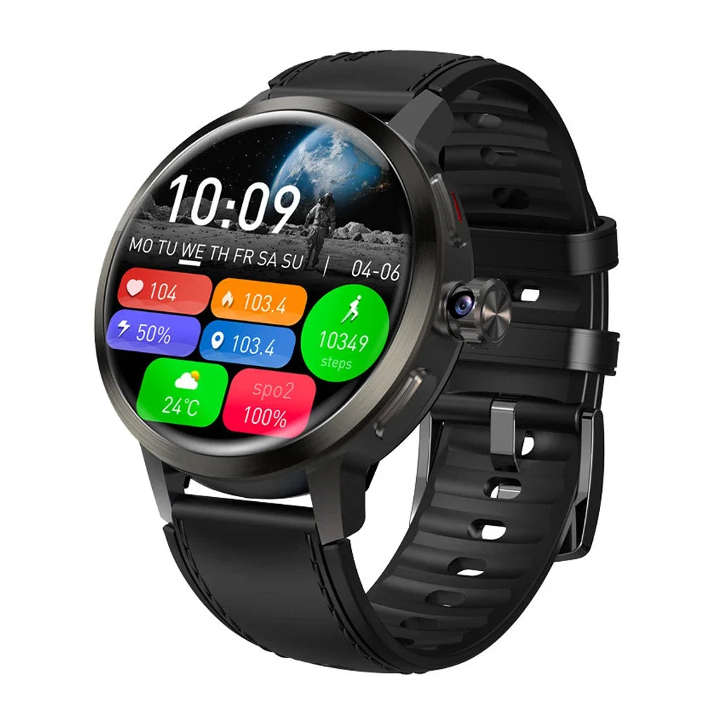 DM82 4G Android Global Version Smart Watch 1.75inch AMOLED  HD 2M Camera Video Call Smartwatch