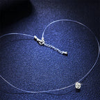 Tbestone 1ct Moissanite Diamond 925 Sterling