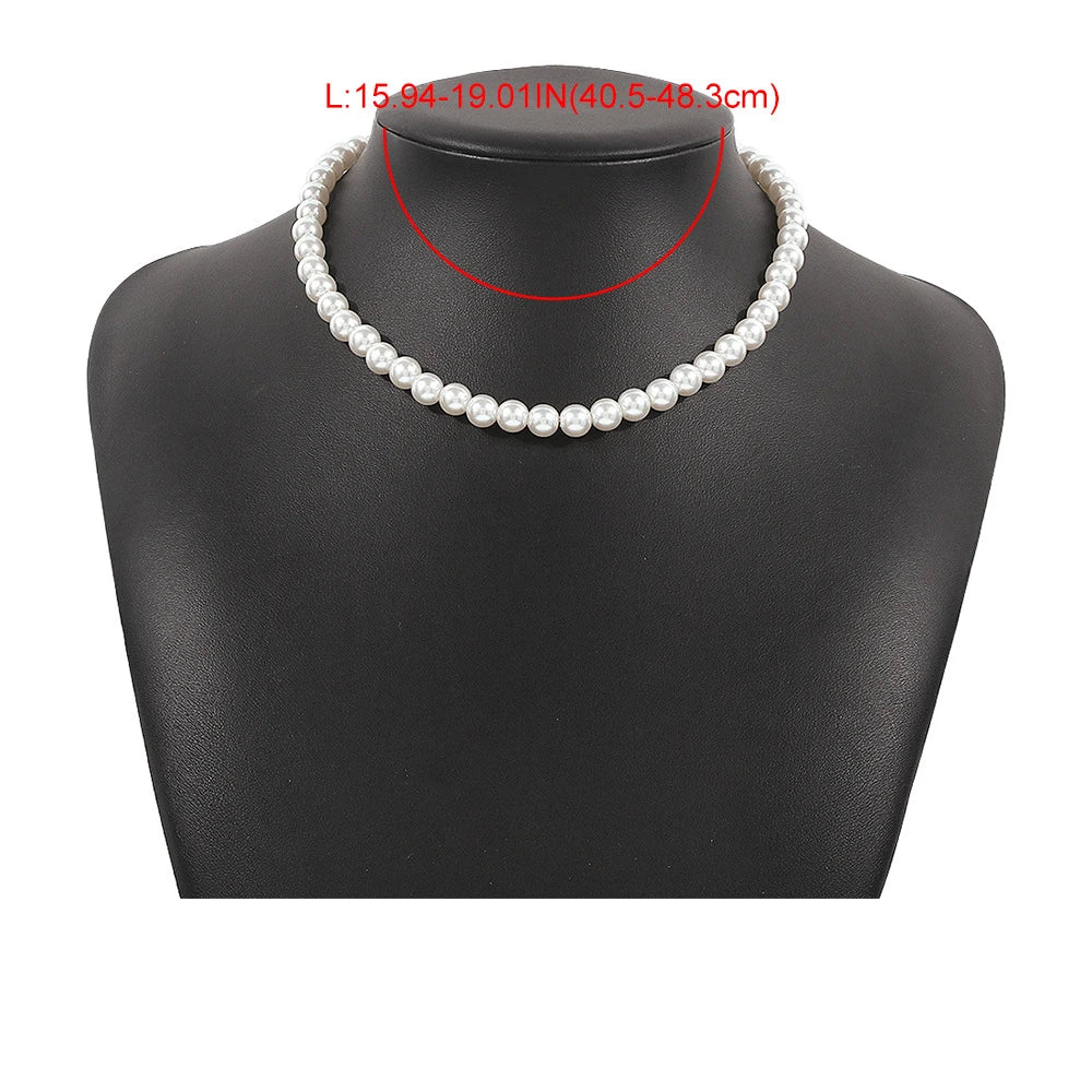 Pearl Choker Necklace For Women