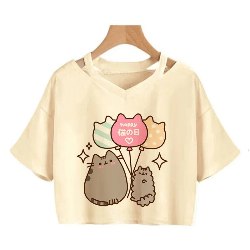 Ulzzang Aesthetic Crop Top
