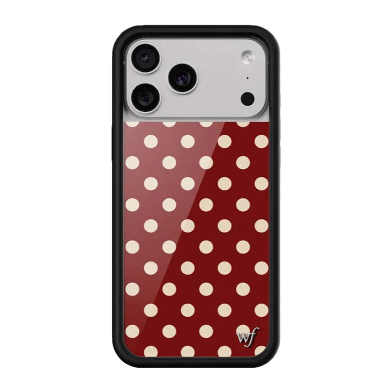 Wildflower 3D Cute Polka Dot iPhone Case Wave Point Cover